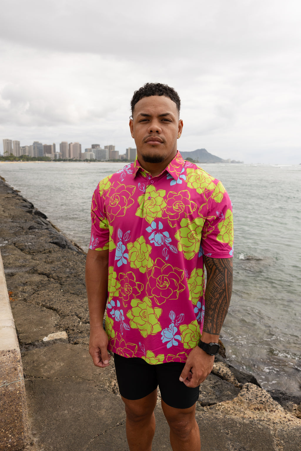 Pua Kiele Men's Polo Shirt