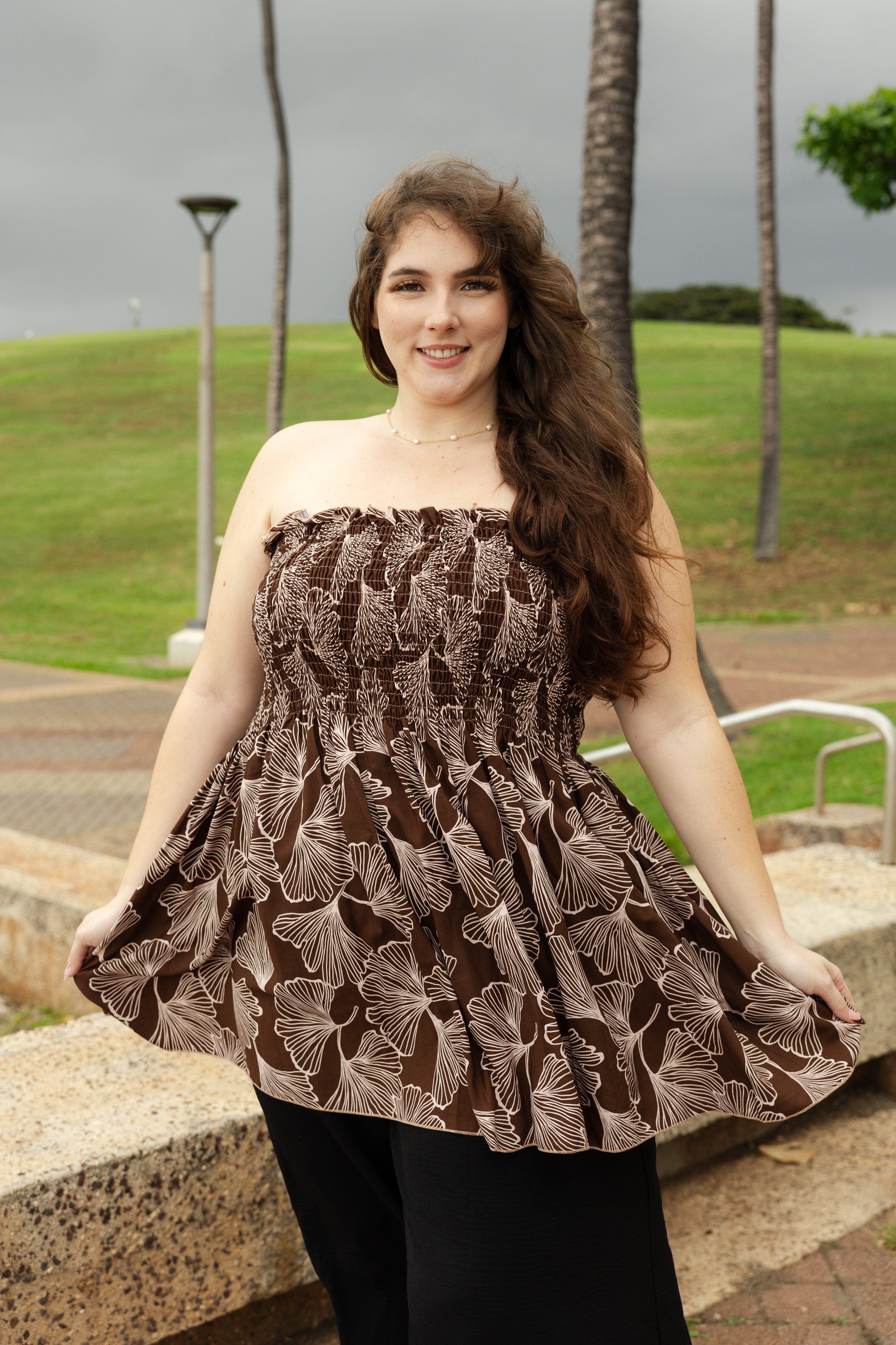 Iwa Iwa Smock Top