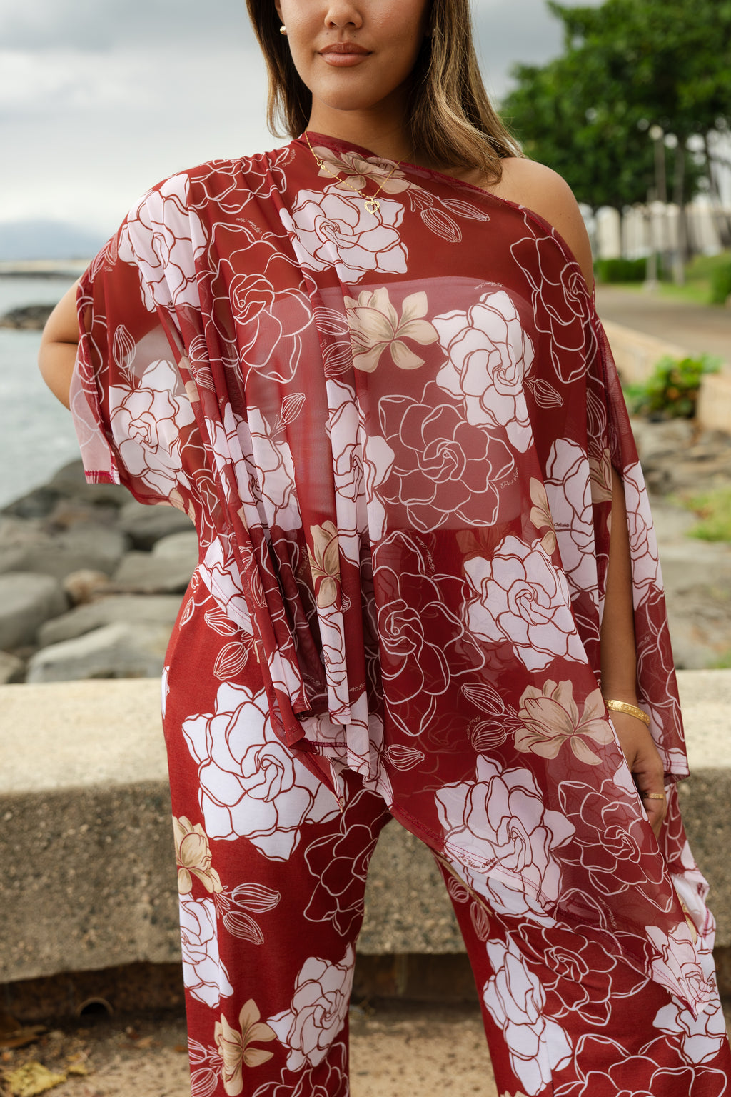 Pua Kiele 3 Way Overlay Top