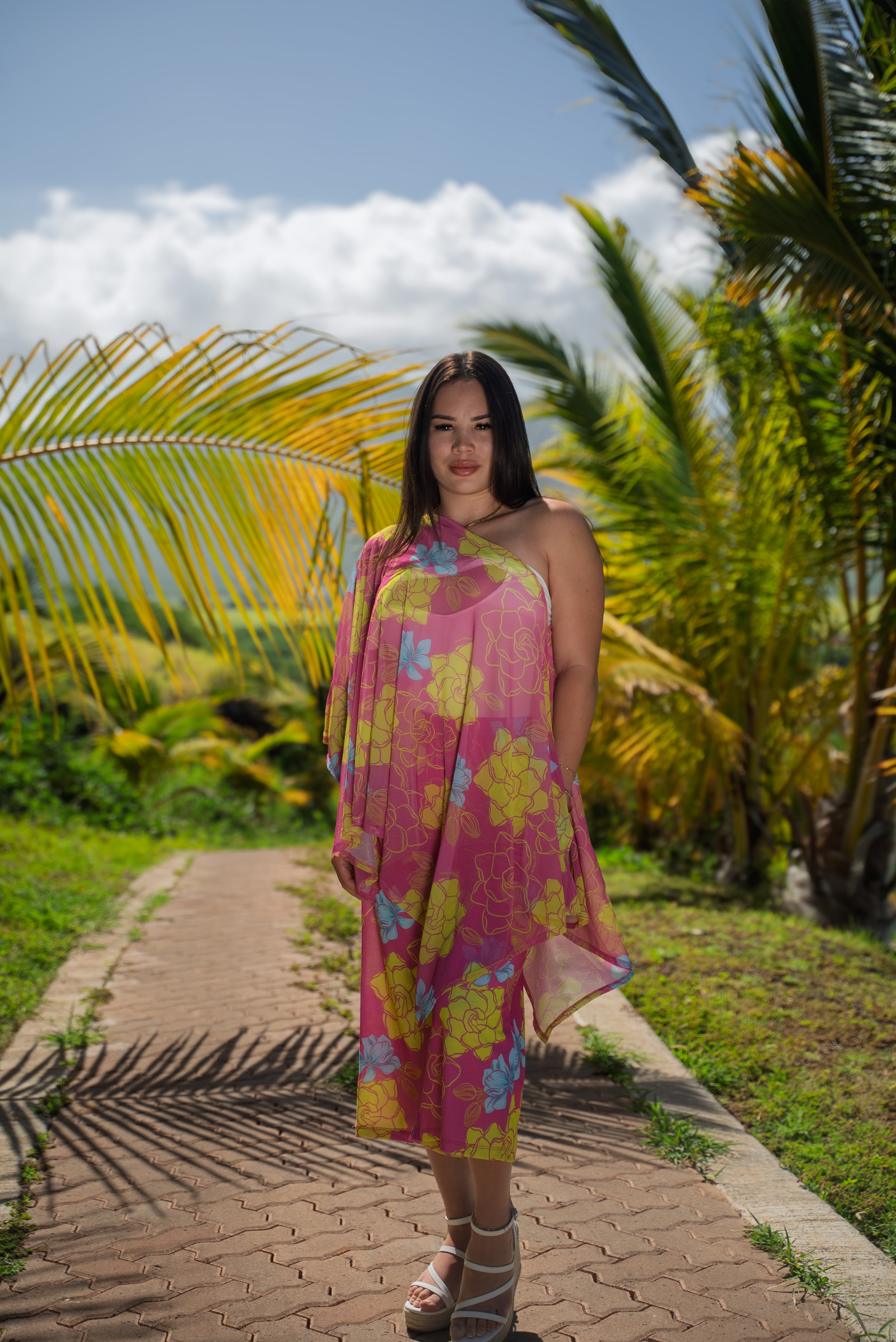 Pua Kiele 3 Way Overlay Top