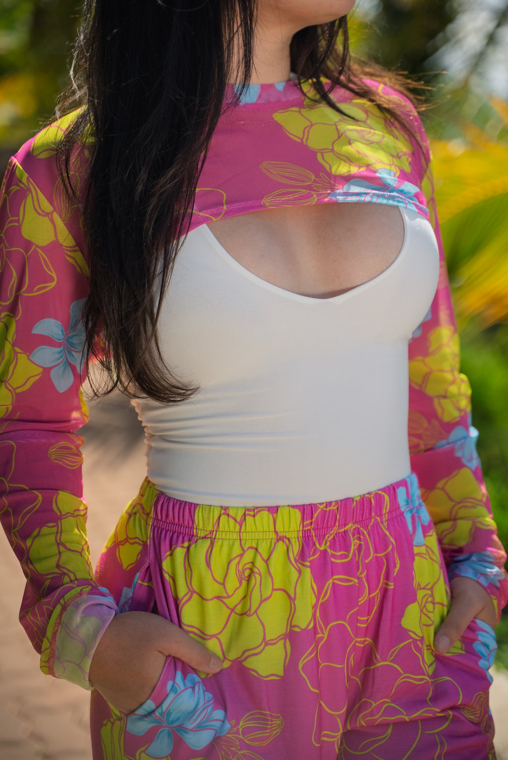 Pua Kiele Bolero Top